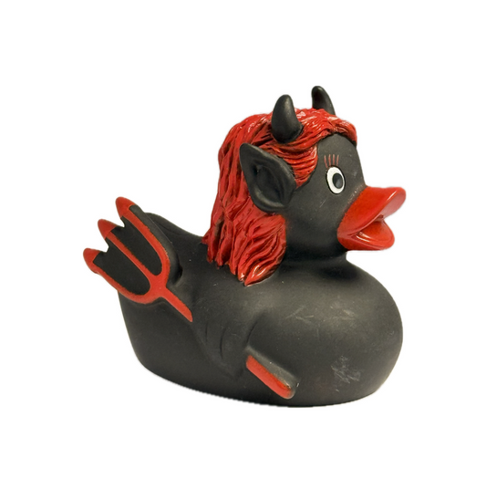 魔鬼橡胶鴨（德國設計）｜EUFELIN SCHWARZ RUBBER DUCK (即將發售)