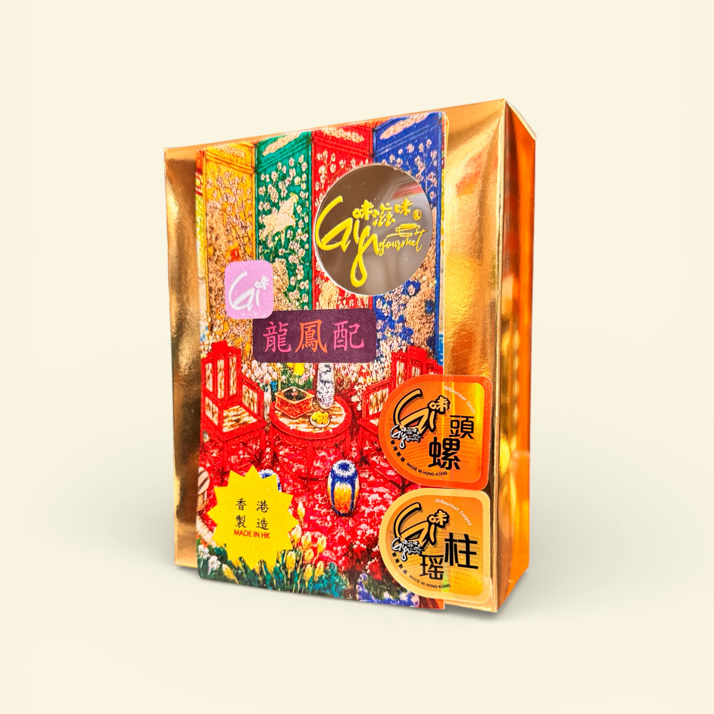 (2A3A)《Gi味精選瑤柱，響螺 GiGourmet PREMIUM Conpoy, Conch》龍鳳配禮盒裝 Duo Gift Box Set