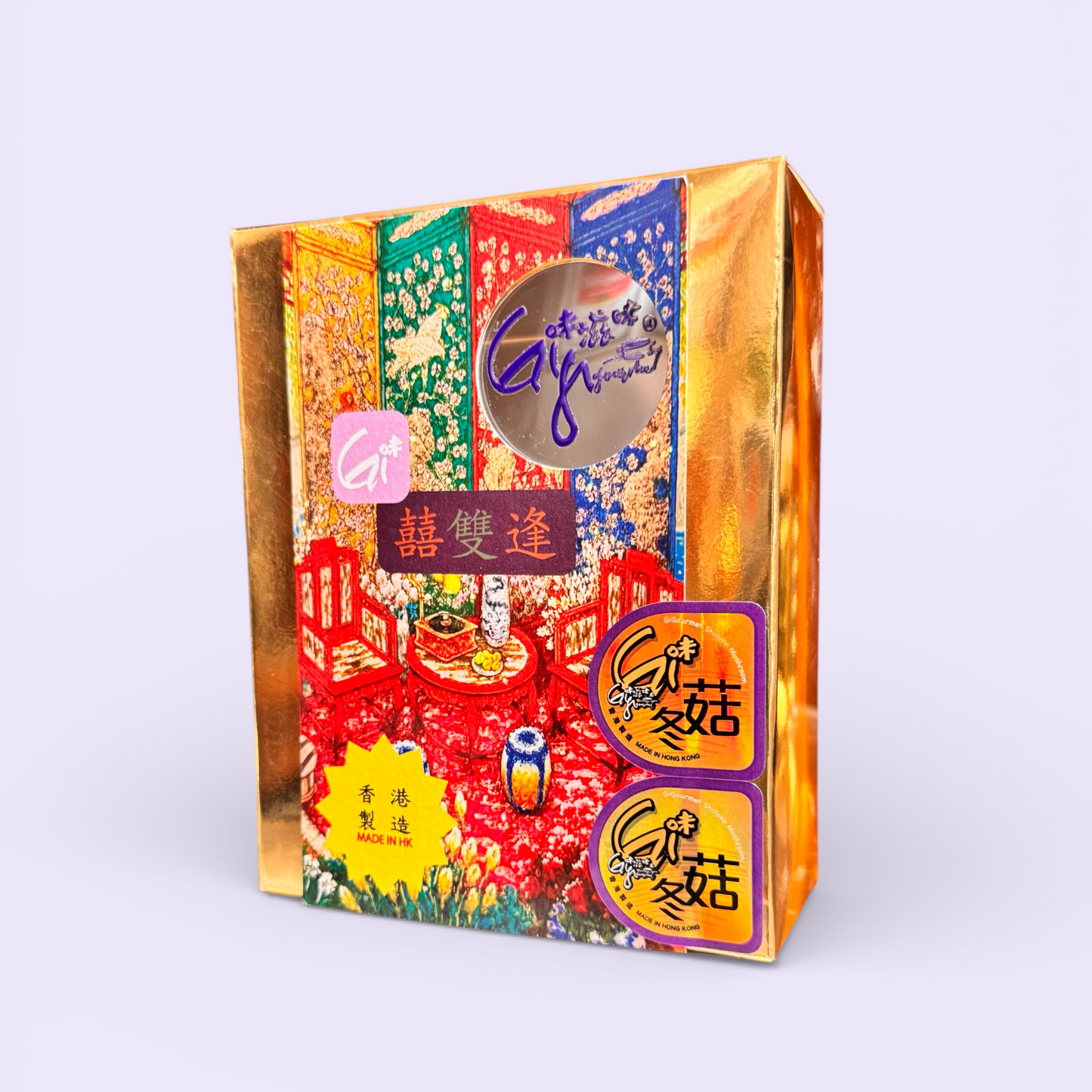 (1Ax2)《Gi味冬菇 GiGourmet Shiitake Mushroom》囍雙逢禮盒裝 Double-Happiness Gift Box Set