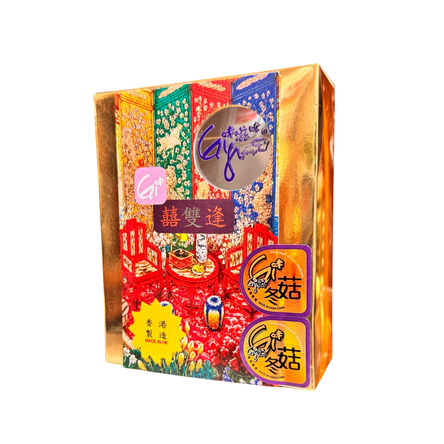 (1Ax2)《Gi味冬菇 GiGourmet Shiitake Mushroom》囍雙逢禮盒裝 Double-Happiness Gift Box Set