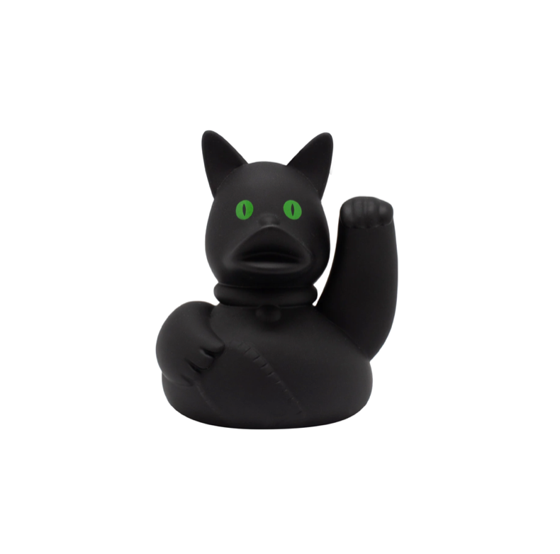 招財貓橡胶鴨（德國設計）｜LUCKY CAT RUBBER DUCK (即將發售)